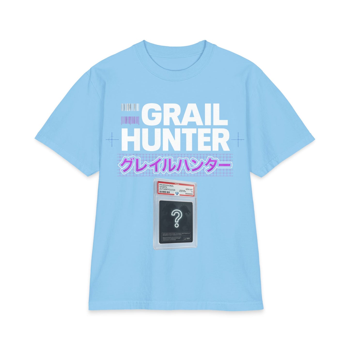 Grail Hunter T-Shirt — Retro Japanese Game Collectors Tee