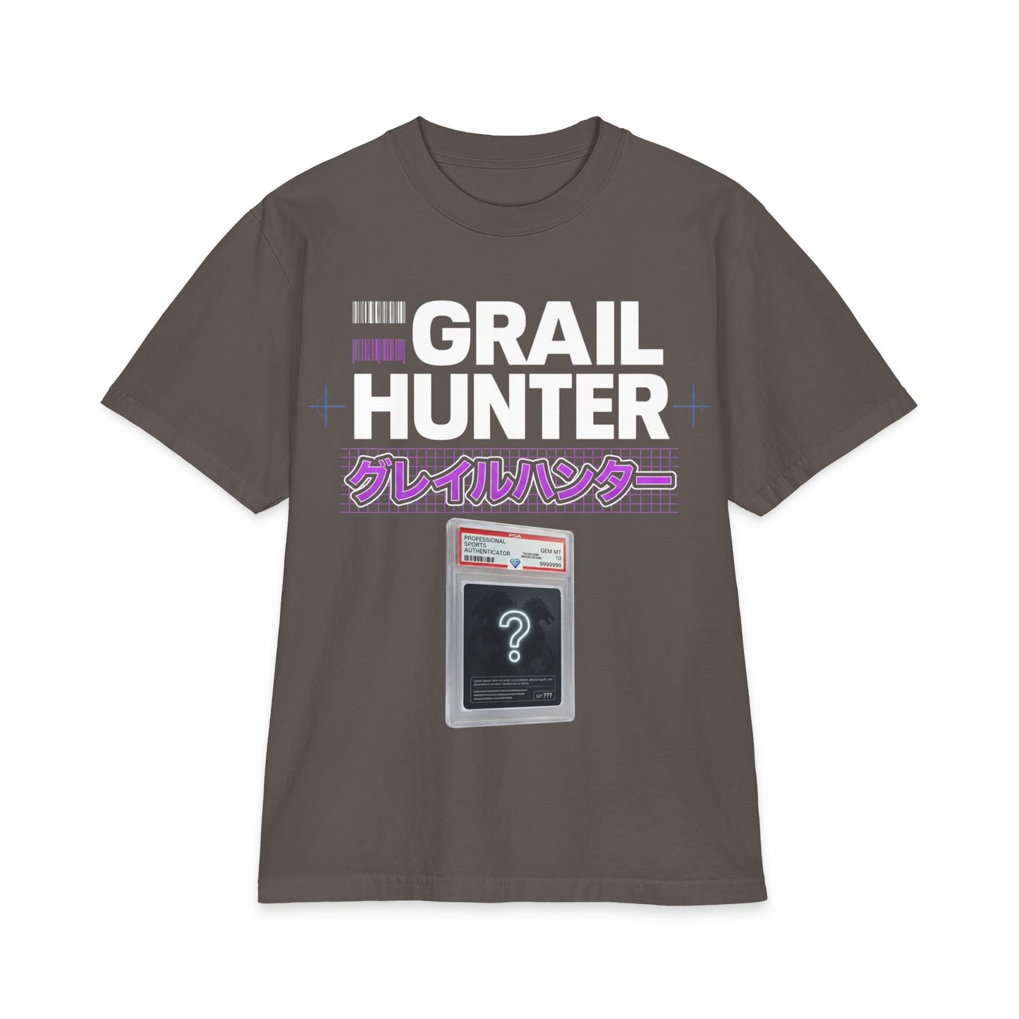 Grail Hunter T-Shirt — Retro Japanese Game Collectors Tee