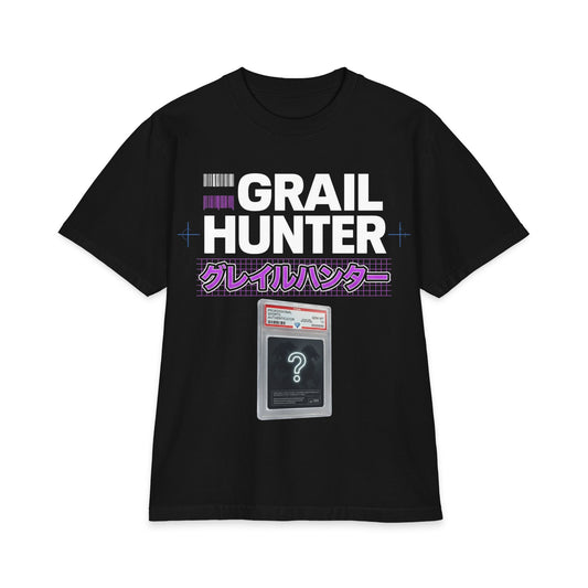 Grail Hunter T-Shirt — Retro Japanese Game Collectors Tee