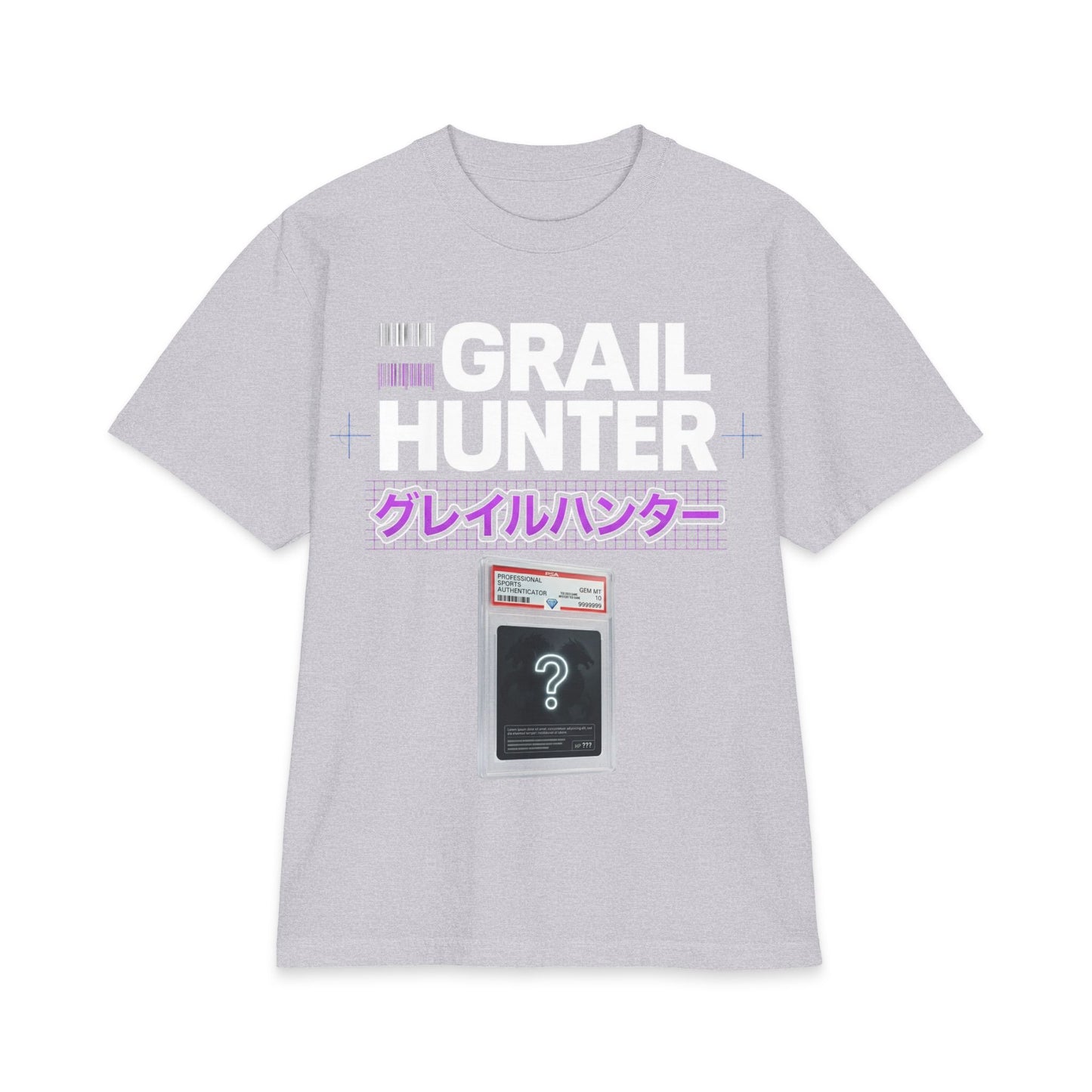 Grail Hunter T-Shirt — Retro Japanese Game Collectors Tee