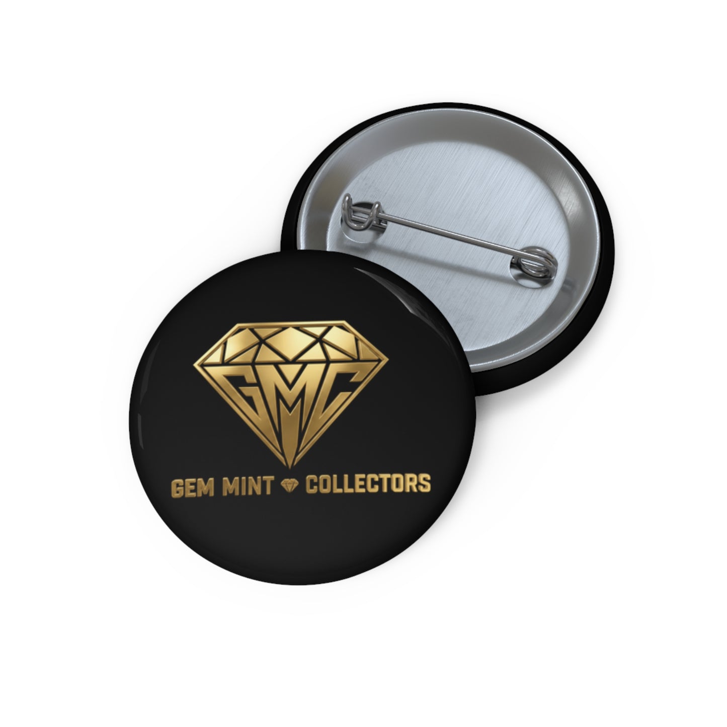 GMC Pin Button — Gold Diamond Logo Badge