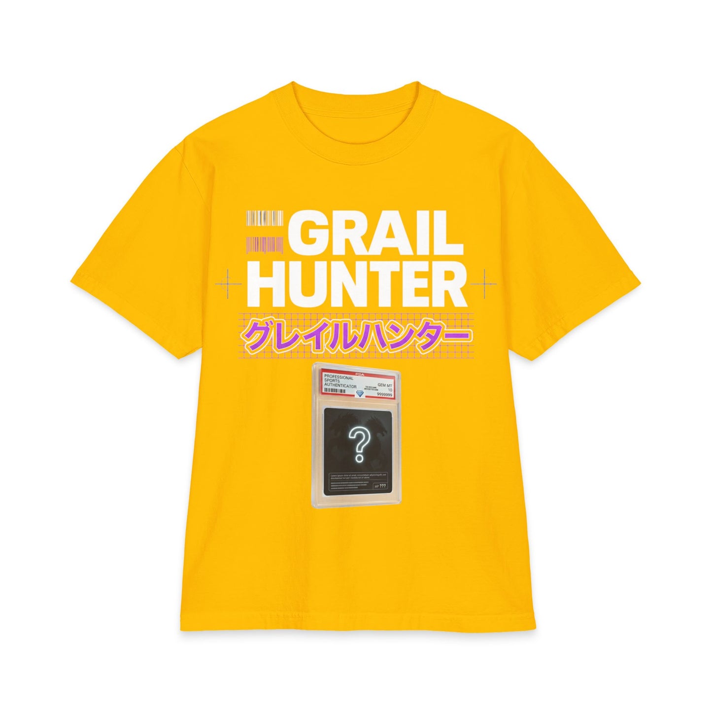Grail Hunter T-Shirt — Retro Japanese Game Collectors Tee