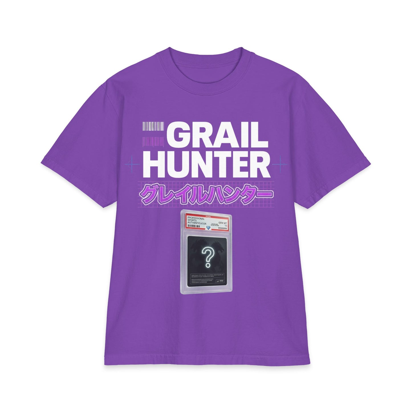Grail Hunter T-Shirt — Retro Japanese Game Collectors Tee