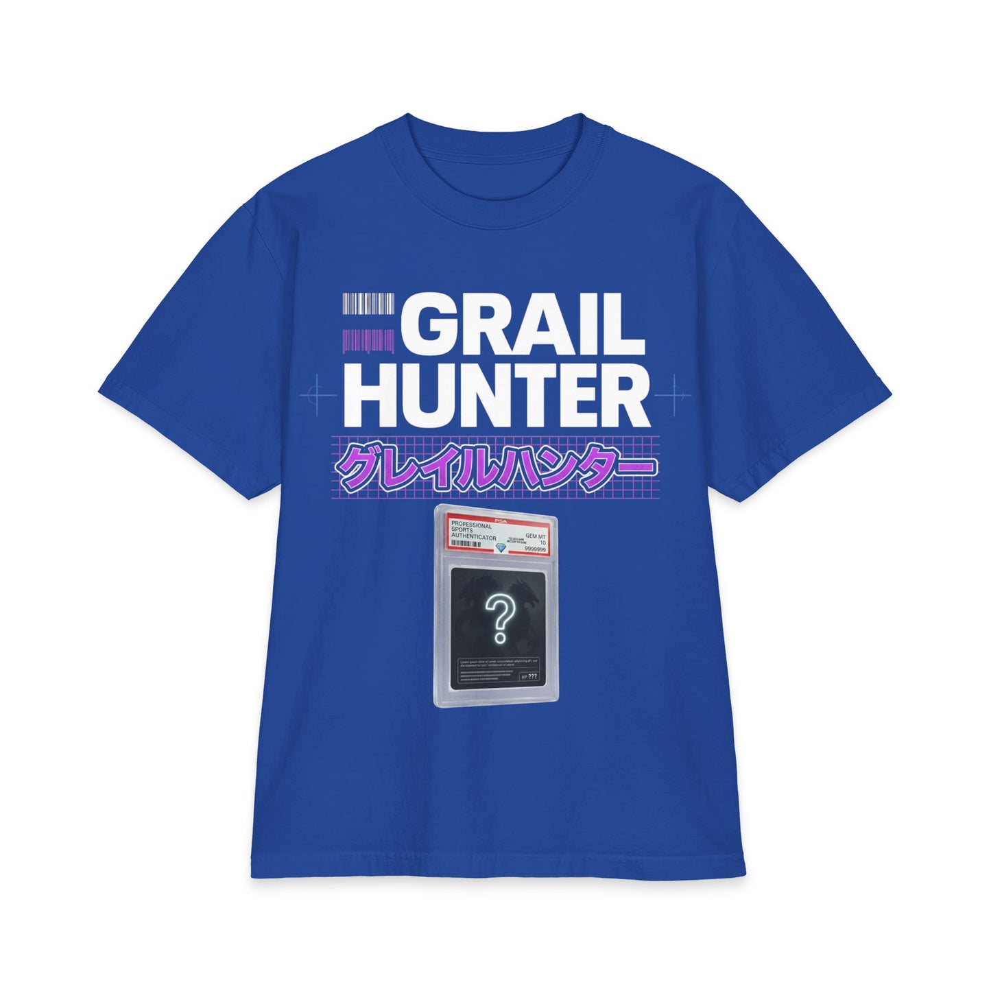 Grail Hunter T-Shirt — Retro Japanese Game Collectors Tee