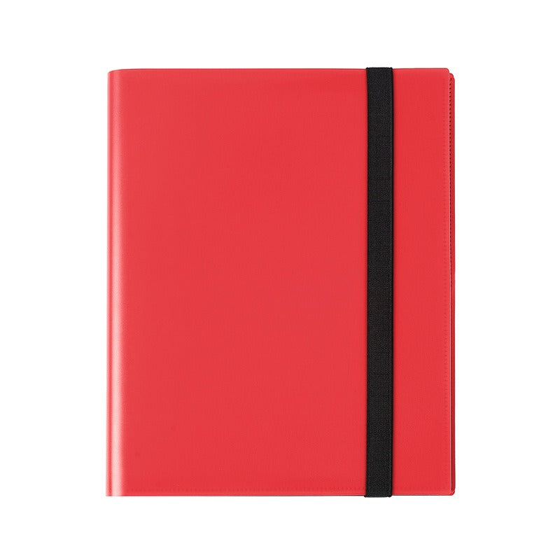 9-Pocket Side-Load Card Album — Red