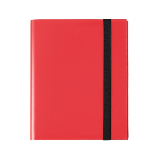 9-Pocket Side-Load Card Album — Red