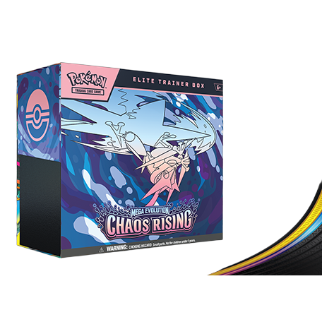 Pokémon TCG Mega Evolution Chaos Rising Elite Trainer Box