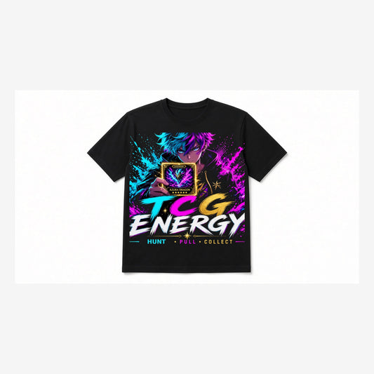 TCG Energy black tee