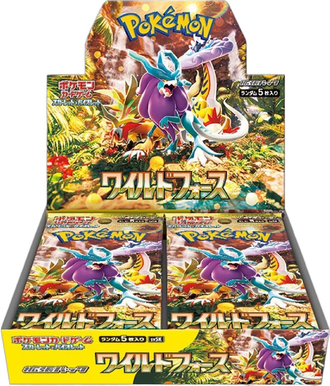 Japanese Booster Box — Wild Force (SV5K)